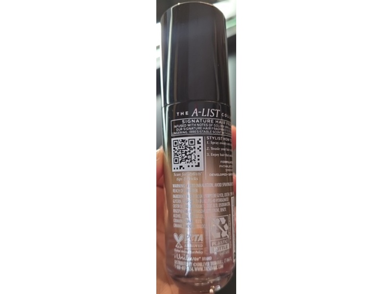 TRESemme Signature Hair Fragrance, Golden Vanilla + Sandalwood, 1.35 fl oz/39.9 mL