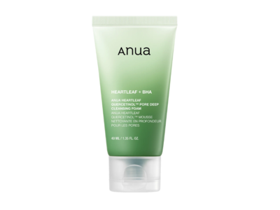 Anua HeartLeaf Deep Pore Cleansing Foam, 1.35 fl oz/40 mL