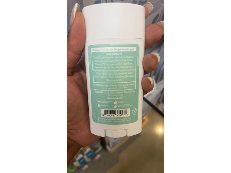 PACHA SOAP Sand & Sea Deodorant, 2.65 OZ