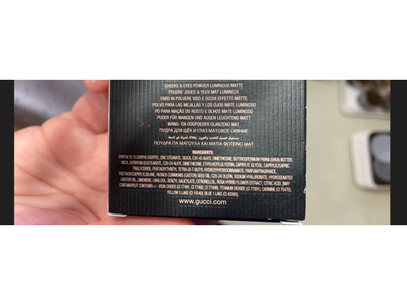 Gucci Cheeks & Eyes Powder, Bright Coral 04, 0.19 oz/5.5 g