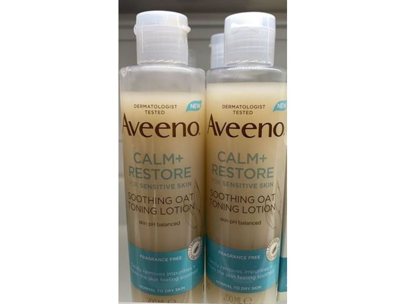 Aveeno Calm + Restore Soothing Oat Tonning Lotion, 200 mL
