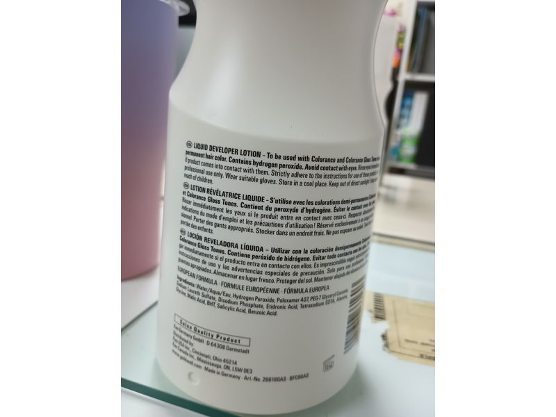 Goldwell Liquid Developer Lotion, 2% 7 Vol, 33.8 fl oz/1 L