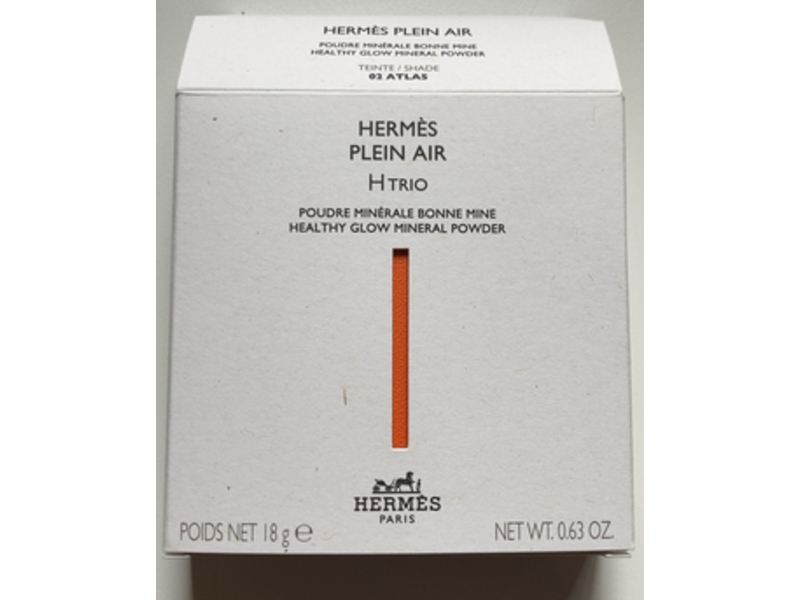 Hermes Trio Healthy Glow Mineral Powder, 02 Atlas, 0.63 oz/18 g