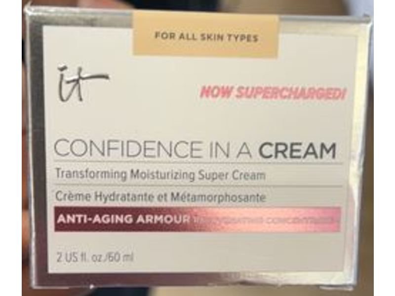 IT Cosmetics Anti Aging Face Moisturizer, Hyaluronic Acid, 2 fl oz/50 mL