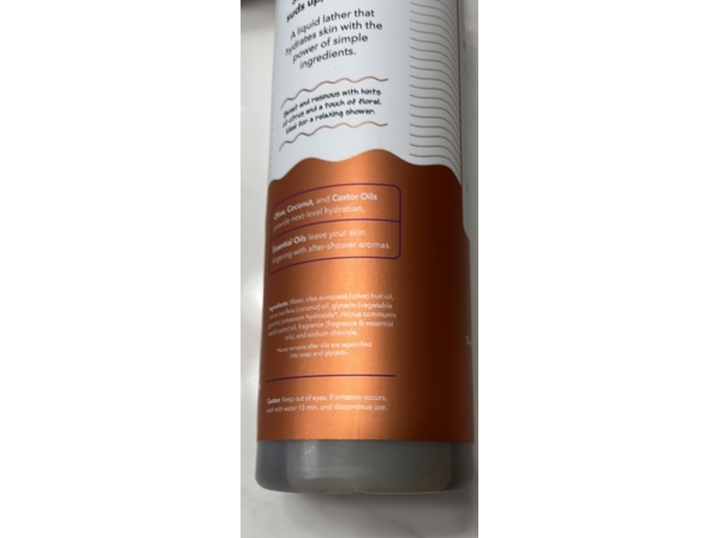 Zum Plant Based Body Soap, Amber, 16 fl oz/473 mL, Pack Of 2