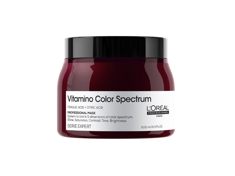 L'Oreal Vitamino Color Spectrum Mask, Ferulic Acid+Citric Acid, 16.9 fl oz/500 mL