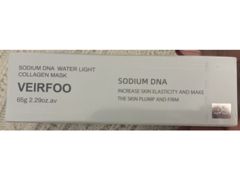 Veirfoo Sodium DNA Water Light Collagen Mask, 2.29 oz/65 g