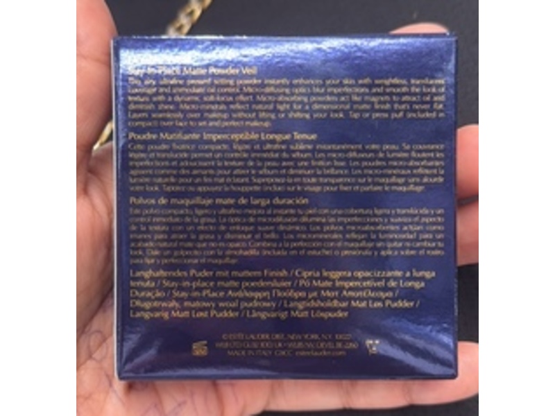 Estée Lauder Double Wear Stay-In-Place Matte Powder, Translucent Tan, 0.29 oz/8.5 g
