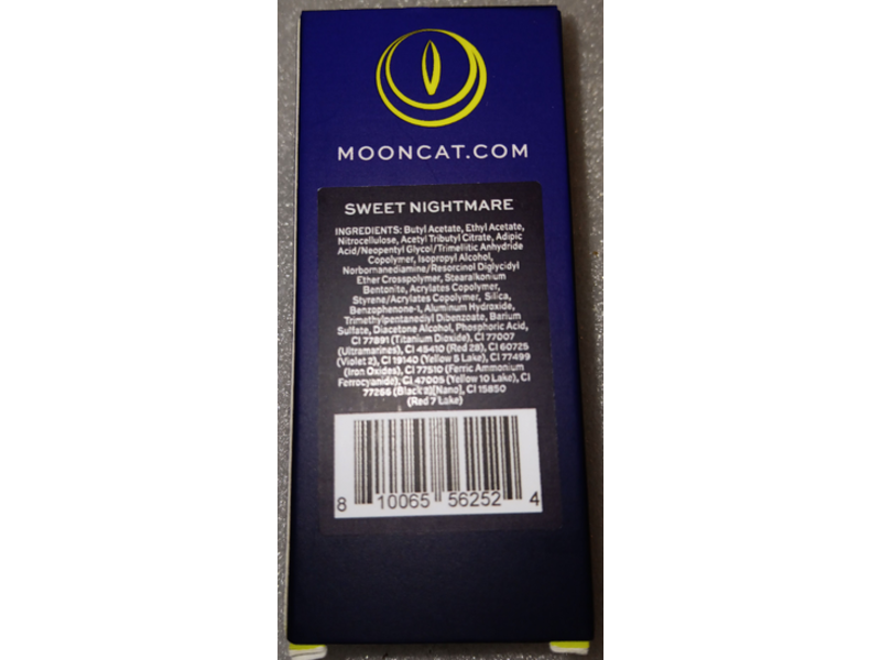 Moon Cat Nail Lacquer, Sweet Nightmare, 0.4 fl oz/12 mL