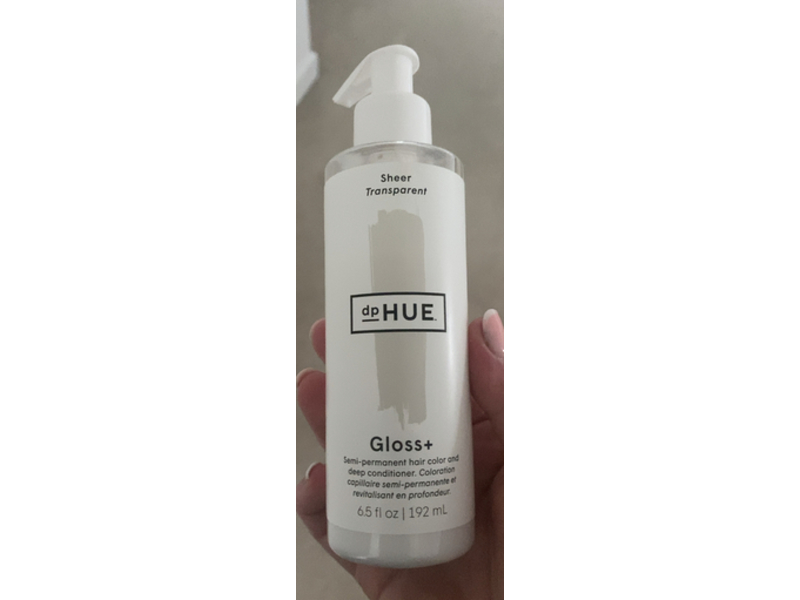 dpHue Gloss+ Semi Permanent Hair Color, Sheer, 6.5 fl oz/192 mL