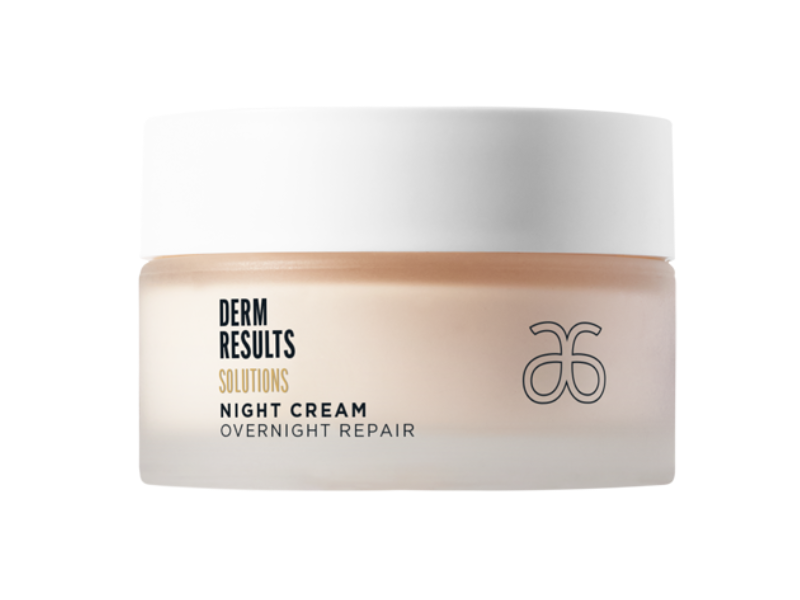 Arbonne Derm Results Solutions Night Cream, Overnight Repair, 1.7 oz/50 g