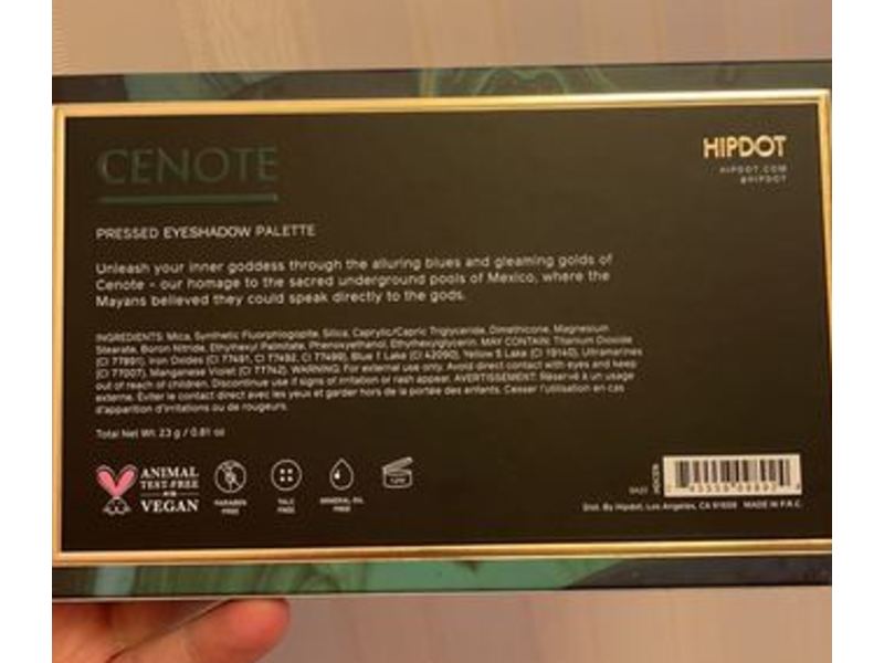 HipDot Cenote Eyeshadow Palette