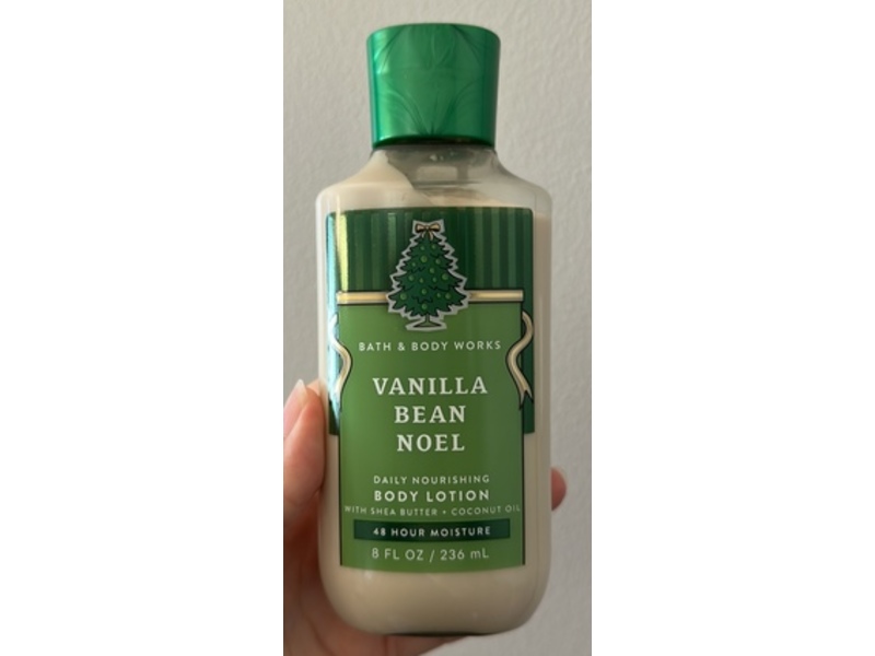Bath & Body Works Daily Nourishing Body Lotion, Vanilla Bean Noel, 8 fl oz/236 mL