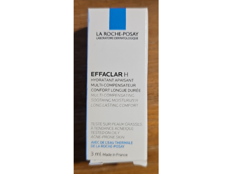 La Roche-Posay Effaclar H Multi Compensating Soothing Moisturizer, 3 mL