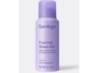 Flamingo Foaming Shave Gel, Iris & Cedarwood, 2 oz/57 g - thumbnail 1