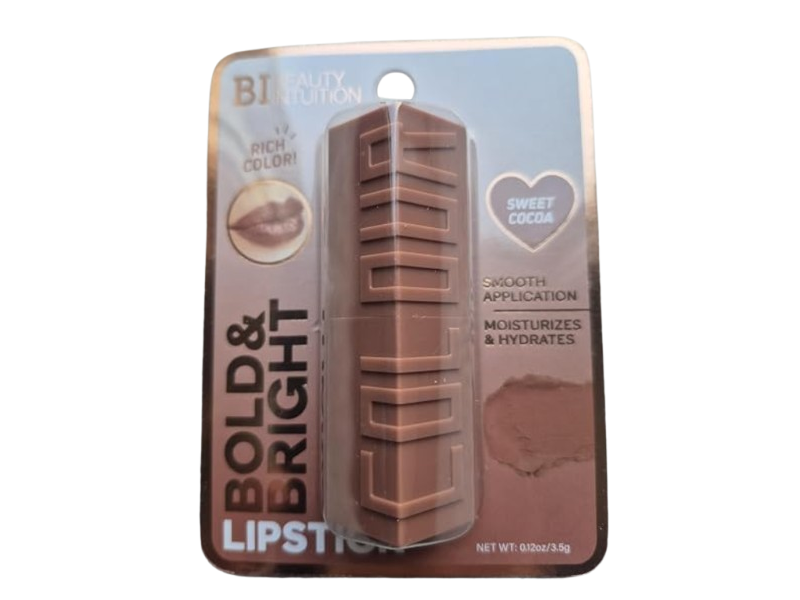 Beauty Intuition Bold & Bright Lipstick, Sweet Cocoa, 0.12 oz/3.5 g