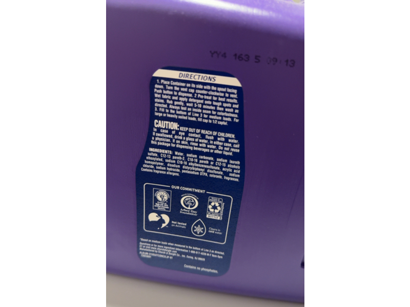 Xtra Laundry Detergent, Calypso Fresh, 260 Loads, 312 fl oz/9.22 L