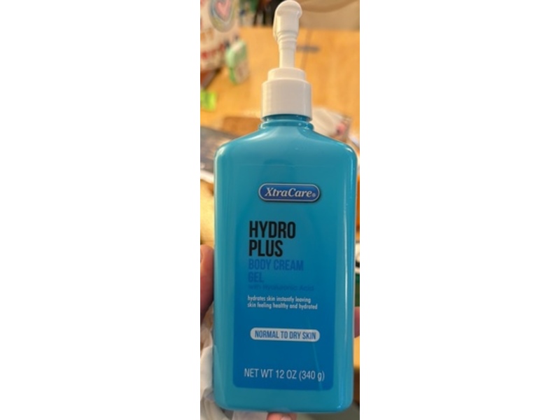 Xtracare Hydro Plus Body Cream Gel, 12 oz/340 g