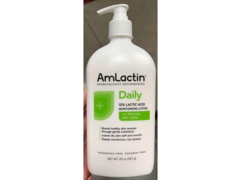 AmLactin Daily 12% Lactic Acid Moisturizing Lotion, 20 oz/567 g