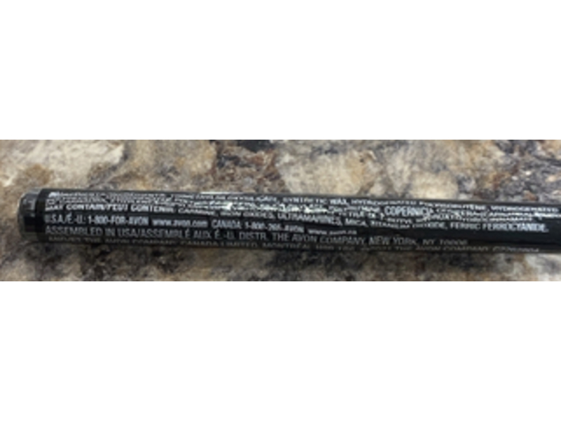 Avon Fmg Glimmer Waterproof Eyeliner, Blackest Night, 0.012 oz/0.35 g, Pack Of 10