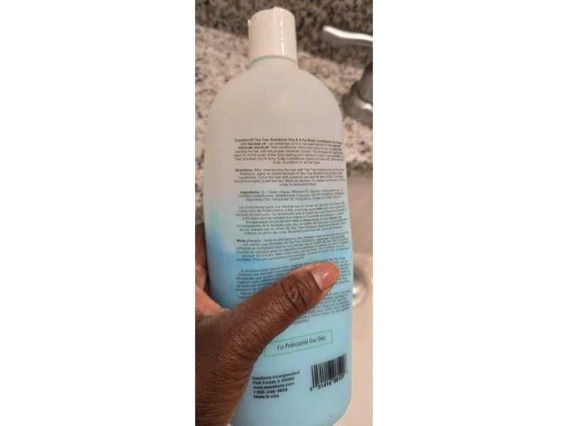Essations Tea Tree Solutions Dry & Itchy Scalp Conditioner, 32 oz/946 mL