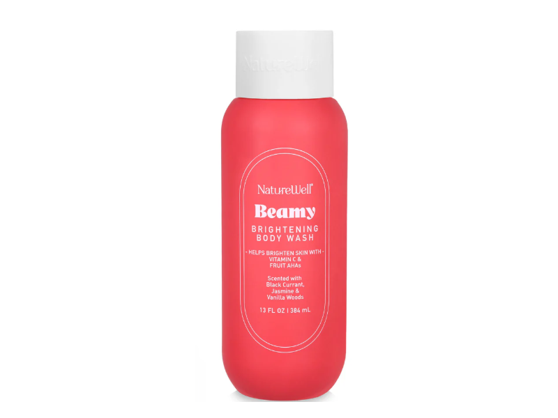 NatureWell Brightening Body Wash, Beamy, 13 fl oz/384 mL
