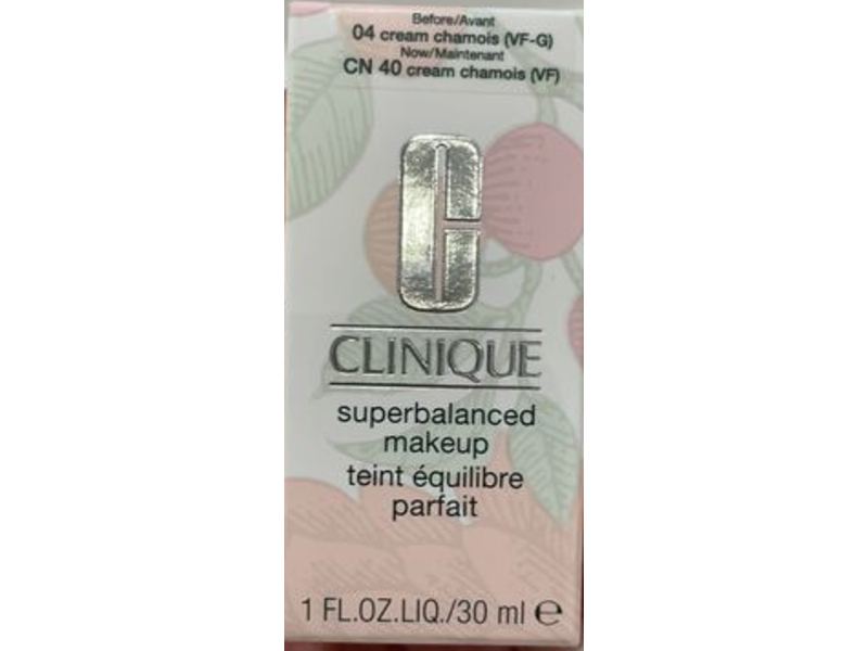 Clinique Superbalanced Makeup Foundation, CN40 Cream Chamois, 1 fl oz/30 ml