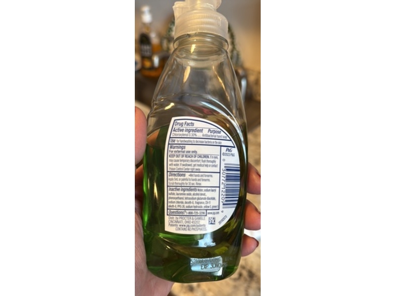 Dawn Dishwashing Liquid, Apple Blossom, 5.8 fl oz/171 mL