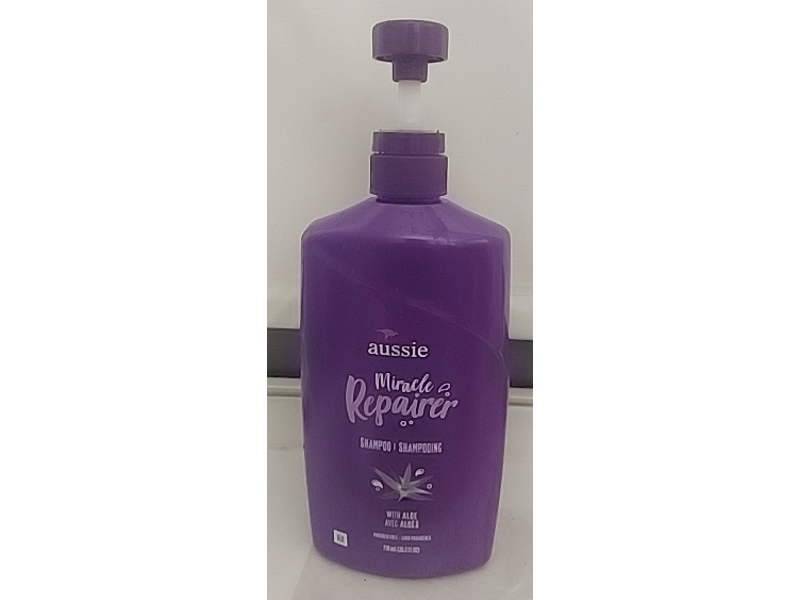 Aussie Miracle Repairer Shampoo, Aloe, 26.2 fl oz/778 mL
