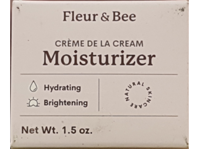 Fleur & Bee Crème de la Cream Moisturizer, 1.5 oz