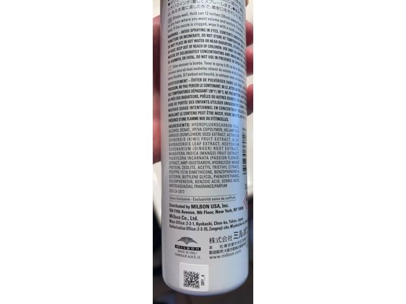 Milbon Creative Style Dry Texturizing Spray, Texture, 4, 9.5 oz/300 mL