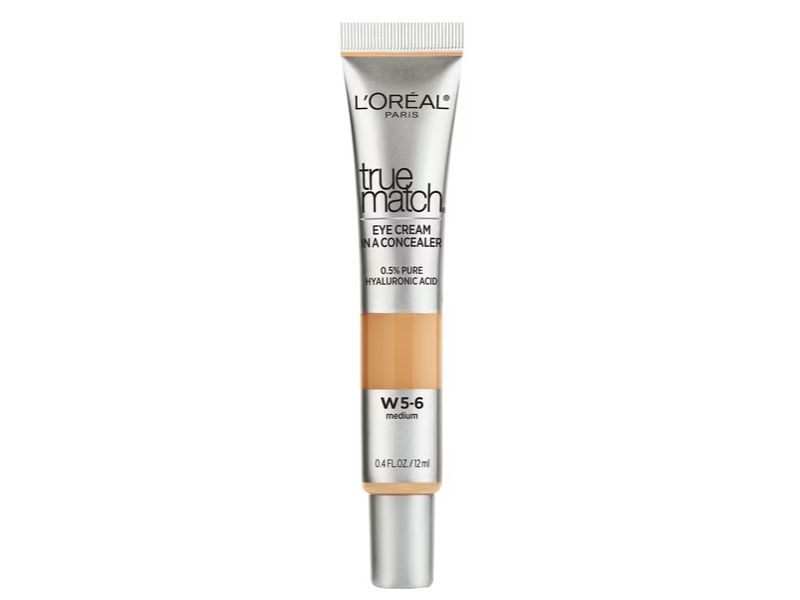 L'Oreal Paris True Match Eye Cream in a Concealer, C 5-6 Medium, 0.4 fl oz/ 12 mL