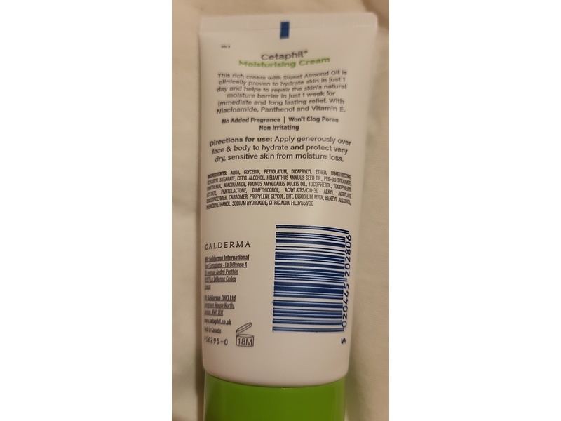 Cetaphil Moisturising Cream, Dry to Very Dry, Sensitive Skin, 85 g