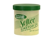 Softee Castor Oil Hair & Scalp Conditioner, 12 oz/341 g - Image 2