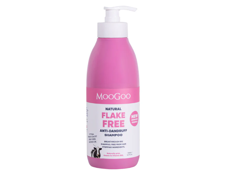 MooGoo Flake Free Anti-Dandruff Shampoo, 16.9 fl oz/500 mL
