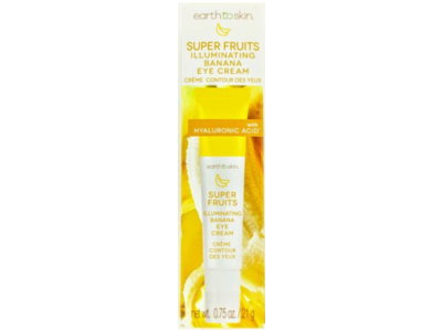 Earth To Skin Illuminating Banana Brightening Eye Cream, Super Fruits, 0.75 oz/21 g