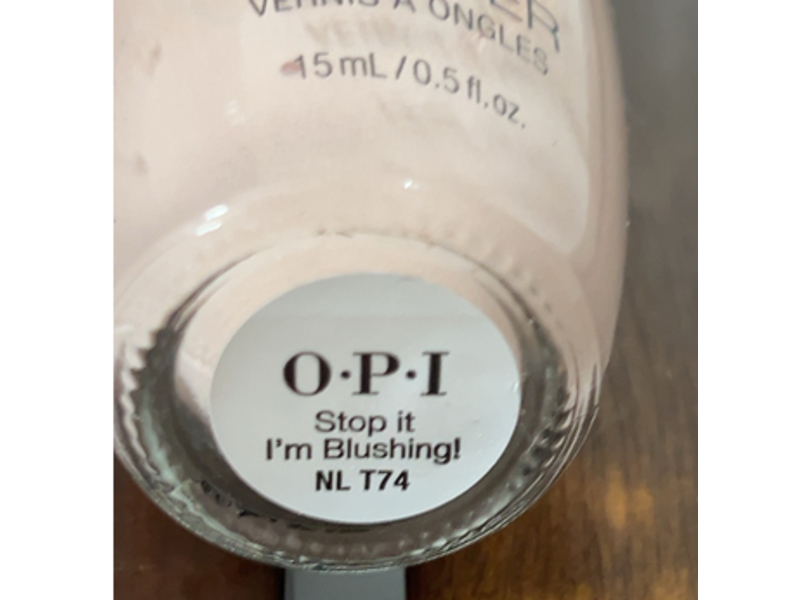 O.P.I Nail Lacquer, Stop It I'm Blushing, 0.5 fl oz/15 mL