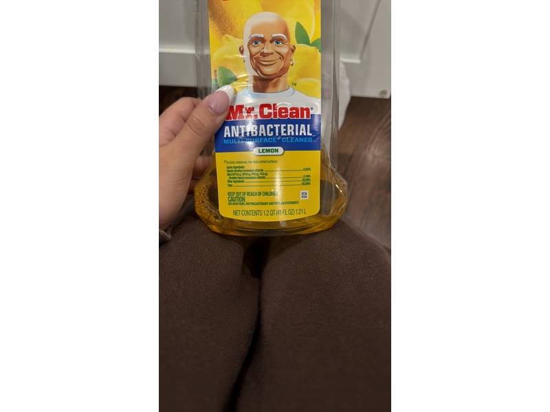 Mr. Clean Multi-Surface Cleaner, Lemon, 41 fl oz/1.21 L