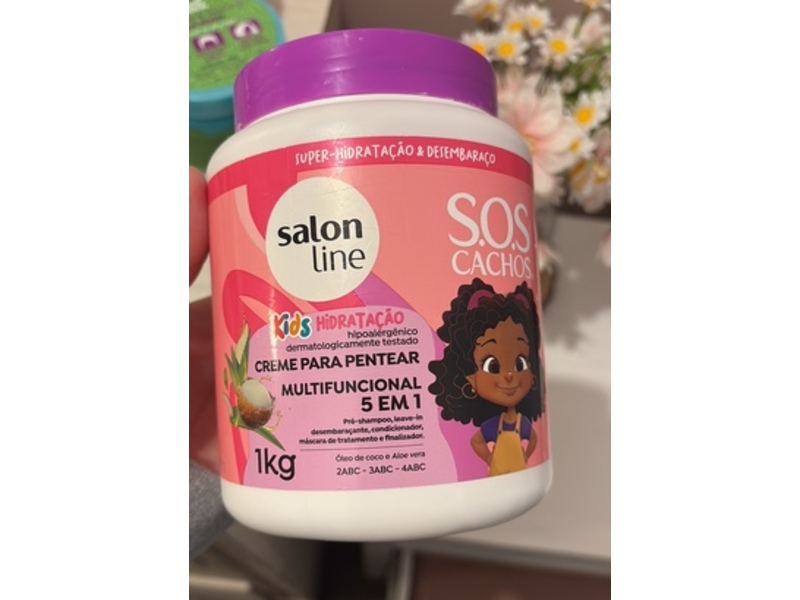 Salon Line Sos Curls Kids Styling Cream, 1 kg