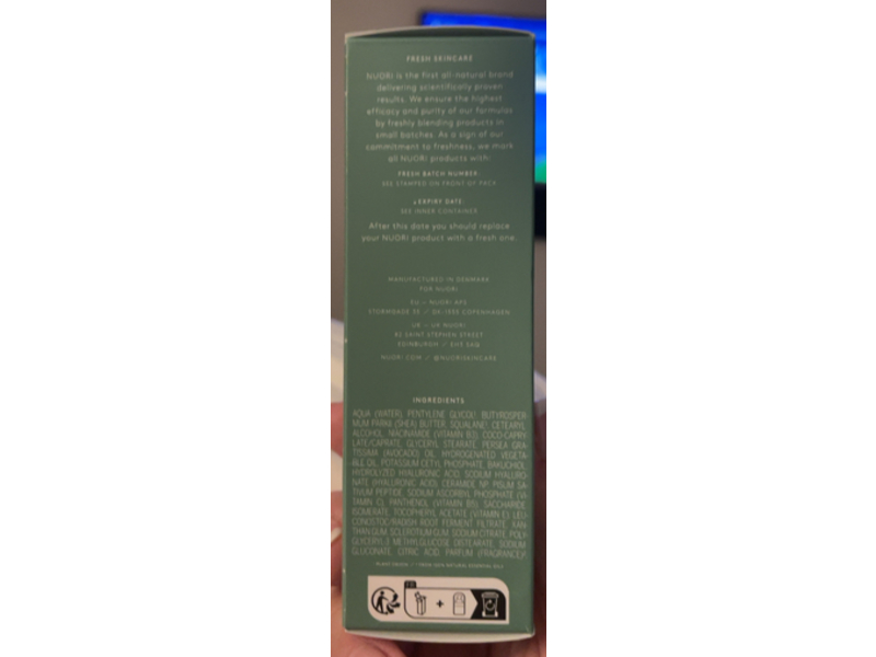 Nuori The One Face Cream, 1 fl oz/30 mL