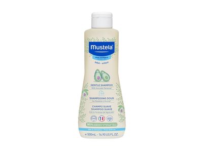 Mustela Baby Gentle Shampoo, Avocado Perseose, 16.9 fl oz/500 mL