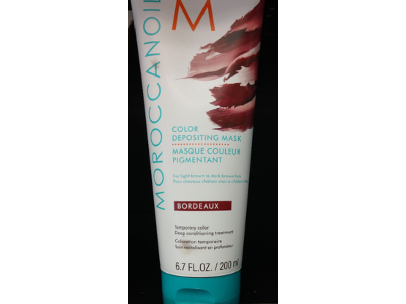Moroccanoil Color Depositing Mask, Bordeaux, 6.7 fl oz/200 ml