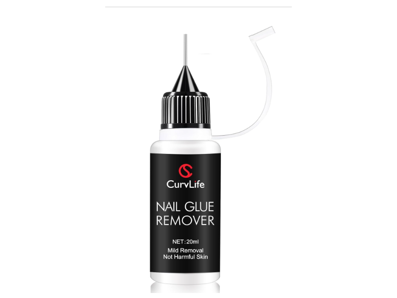 Curvlife Nail Glue Remover, 0.5 fl oz/20 mL