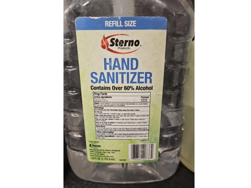 Sterno Hand Sanitizer, 128 fl oz/3785.4 mL