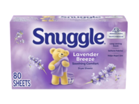 Snuggle Soothing Comfort Dryer Sheets, Lavender Breeze, 80 Count - Image 2