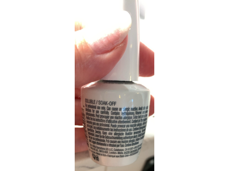 O.P.I Gel Color, Alpine Snow, 0.5 fl oz/15 mL