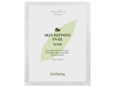 ElishaCoy Skin Refining Snail Mask, 0.81 oz/23 g, Pack Of 10