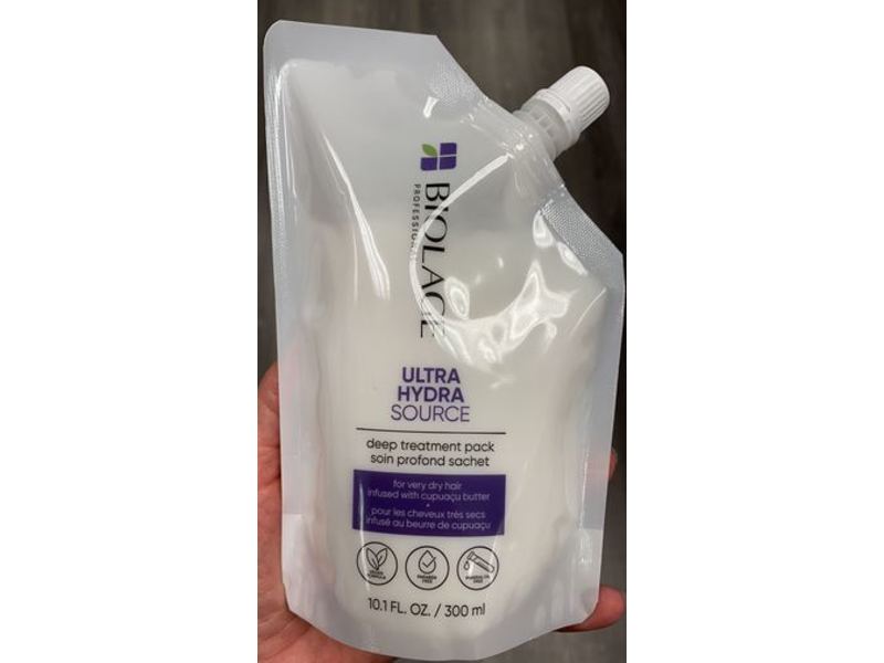 Biolage Ultra Hydra Source Deep Treatment Pack, 10.1 fl oz/300 mL