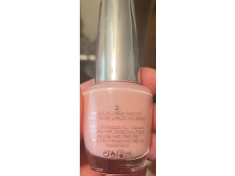 O.P.I Infinite Shine Nail Lacquer, Its A Girl, 0.5 fl oz/15 mL