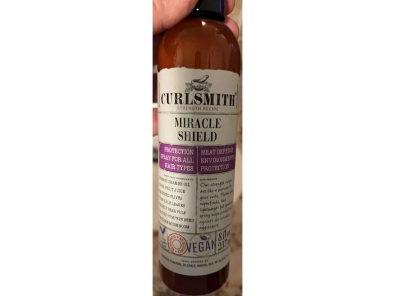 Curlsmith Miracle Shield Heat Defense Spray, 8 fl oz/237 mL
